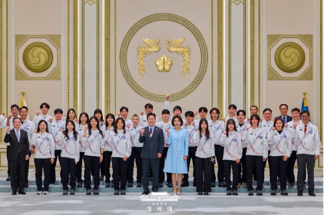 이재명 대통령, 동계올림픽 선수단 격려 오찬
