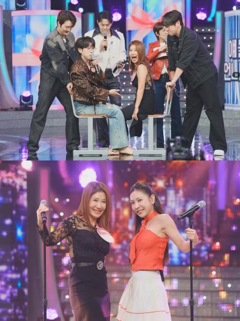 TV CHOSUN [미스트롯 포유] 안성훈, 키높이 신발 벗고 맨발 투혼?! '테토남' 자존심 건 육탄전 기사 이미지
