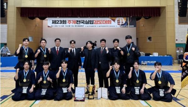 광명시청 검도팀, 추계전국실업검도대회 단체전 우승
